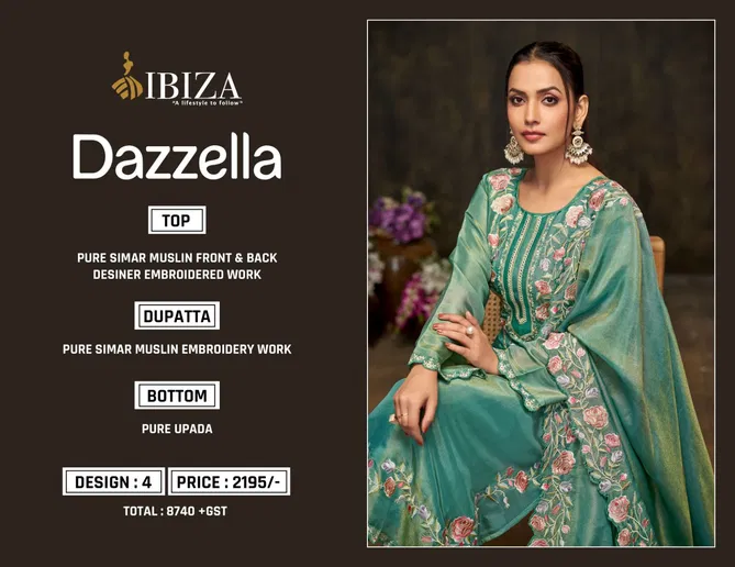 Dazzella By Ibiza Shimar Designer Salwar Kameez Suppliers In India